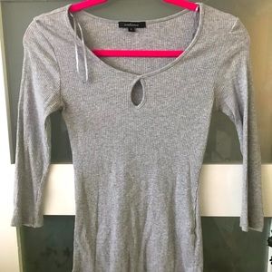 Long Sleeve Skintight Blouse